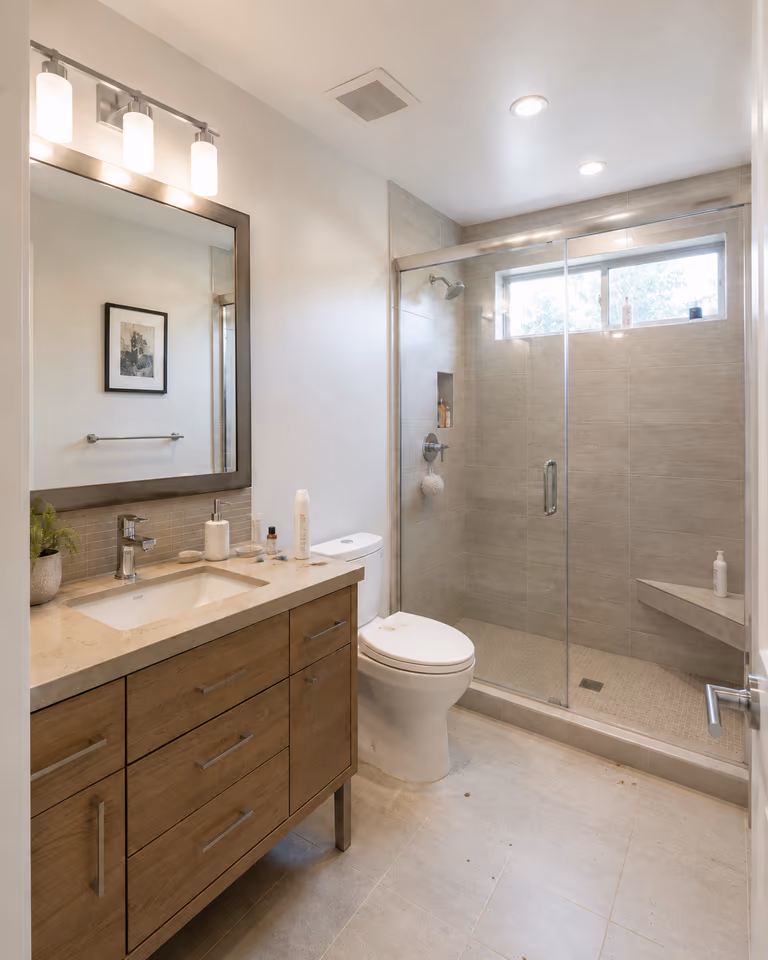 Bathroom before