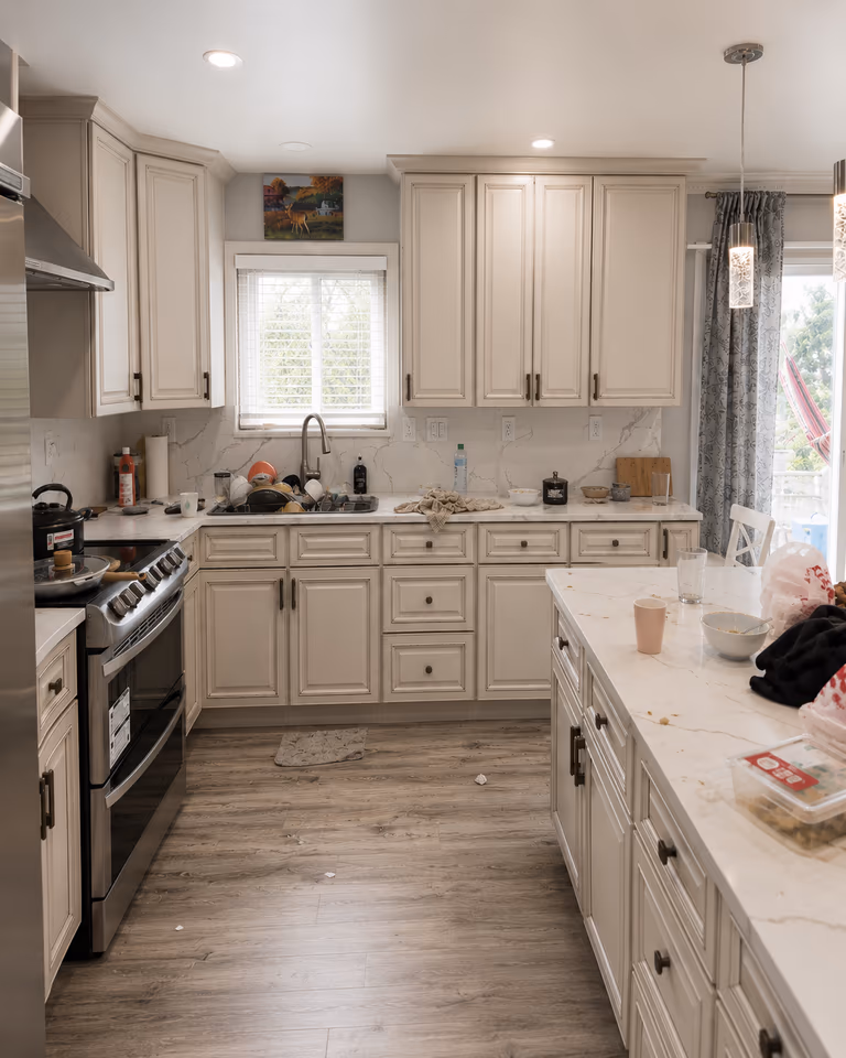 Kitchen before