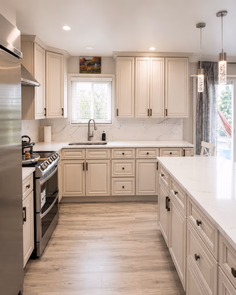 Kitchen after
