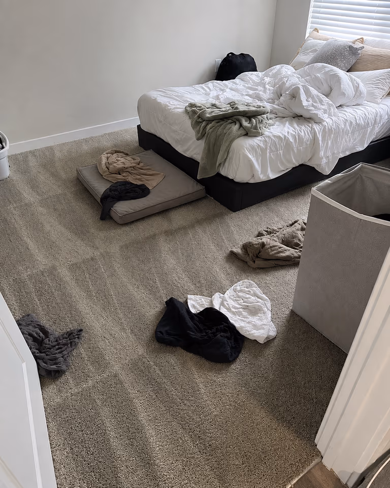 Bedroom before